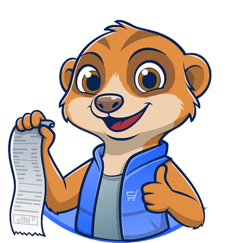 Buddy the meerkat giving a thumbs up
