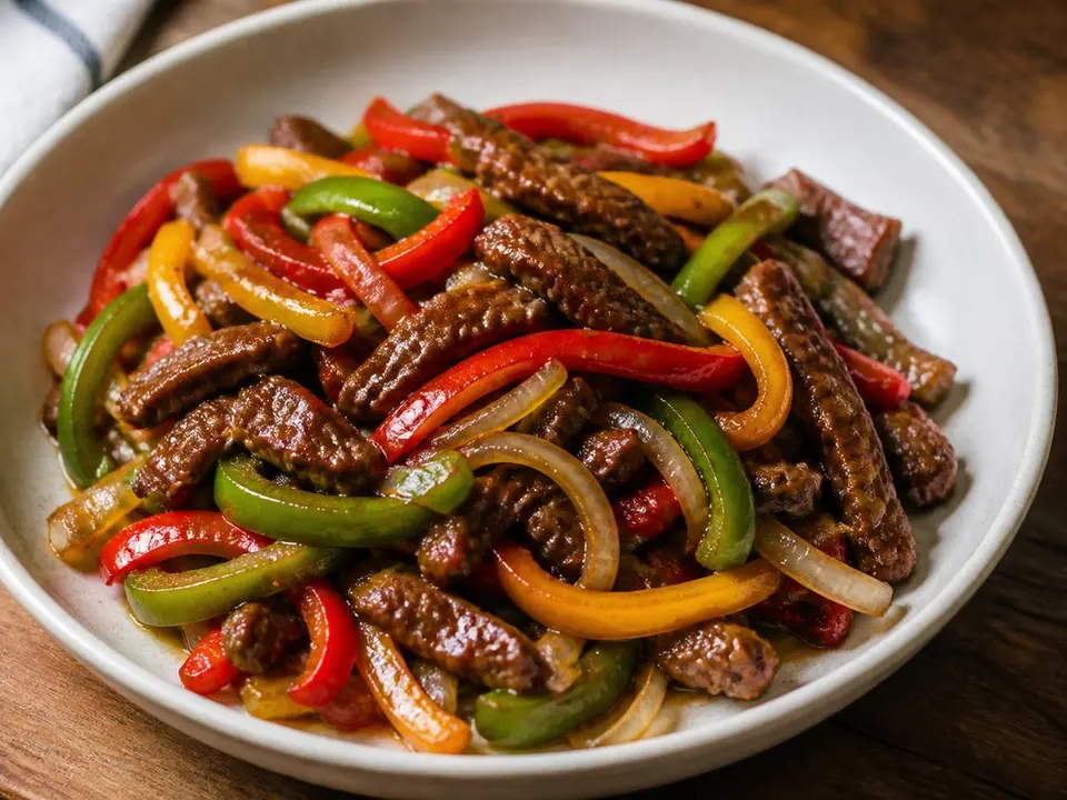 Beef Pepper Stir Fry