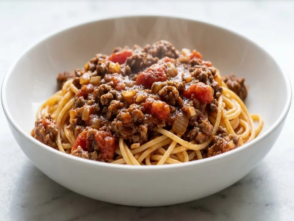 Beef Tomato Bolognese
