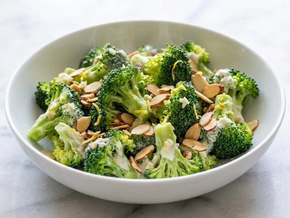 Broccoli Almond Crunch Salad
