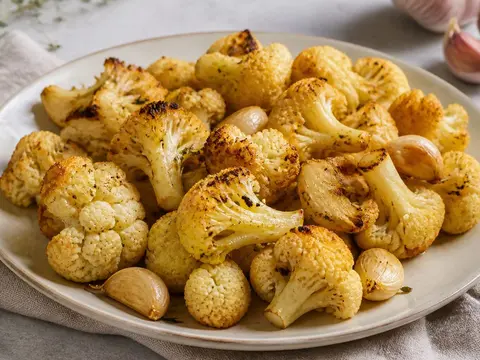 Cauliflower Garlic Roast