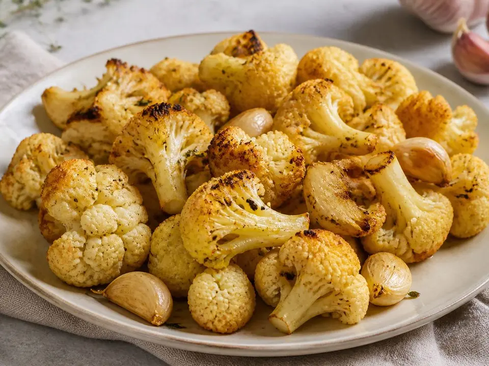 Cauliflower Garlic Roast