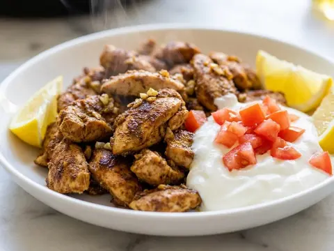 Chicken Shawarma Skillet