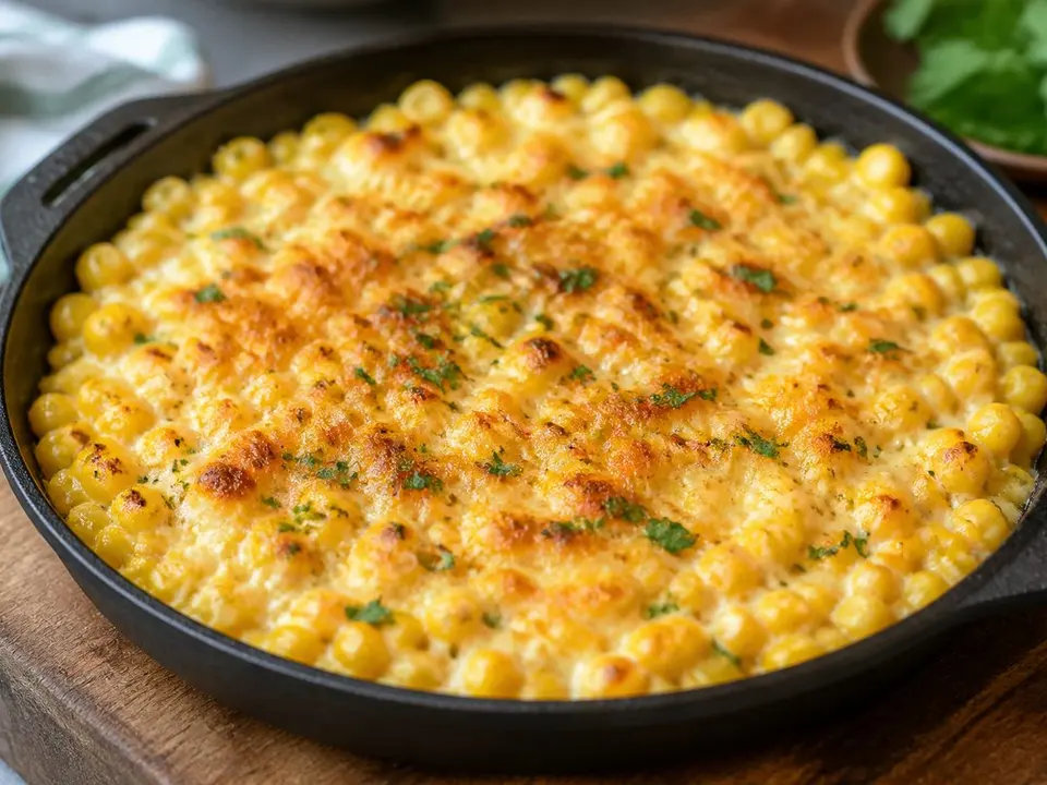 Corn Cheese Skillet
