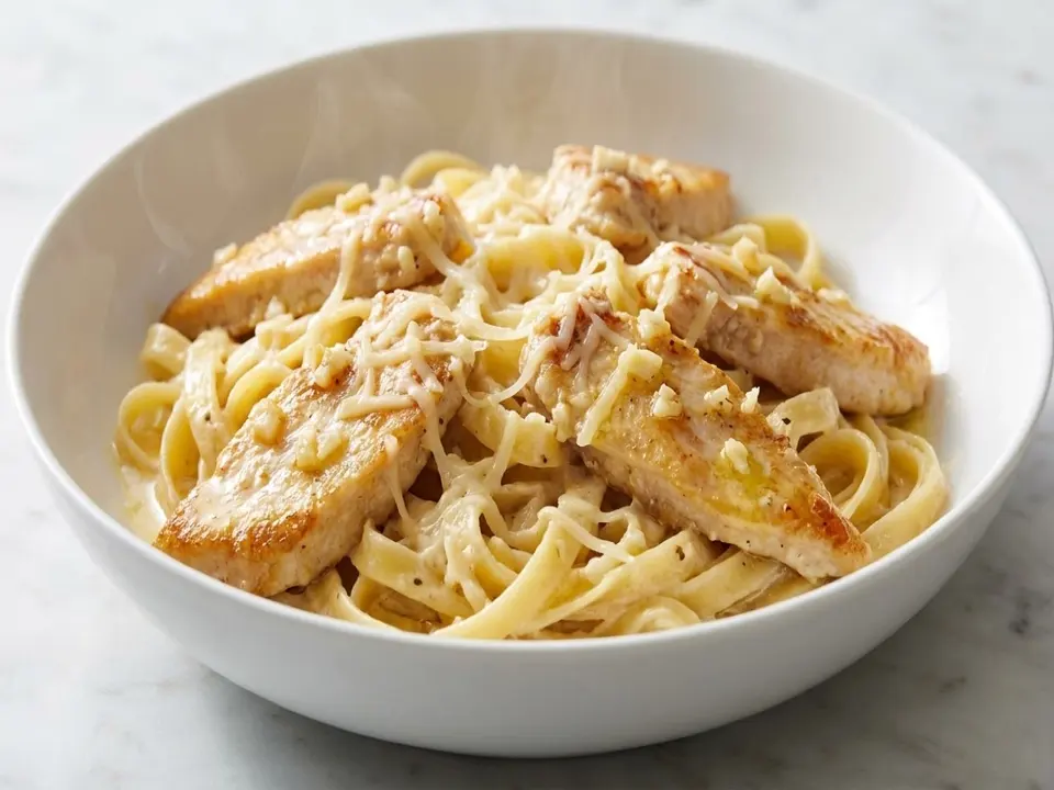 Creamy Chicken Parmesan Pasta