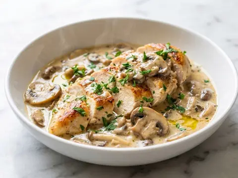 Creamy Mushroom Chicken