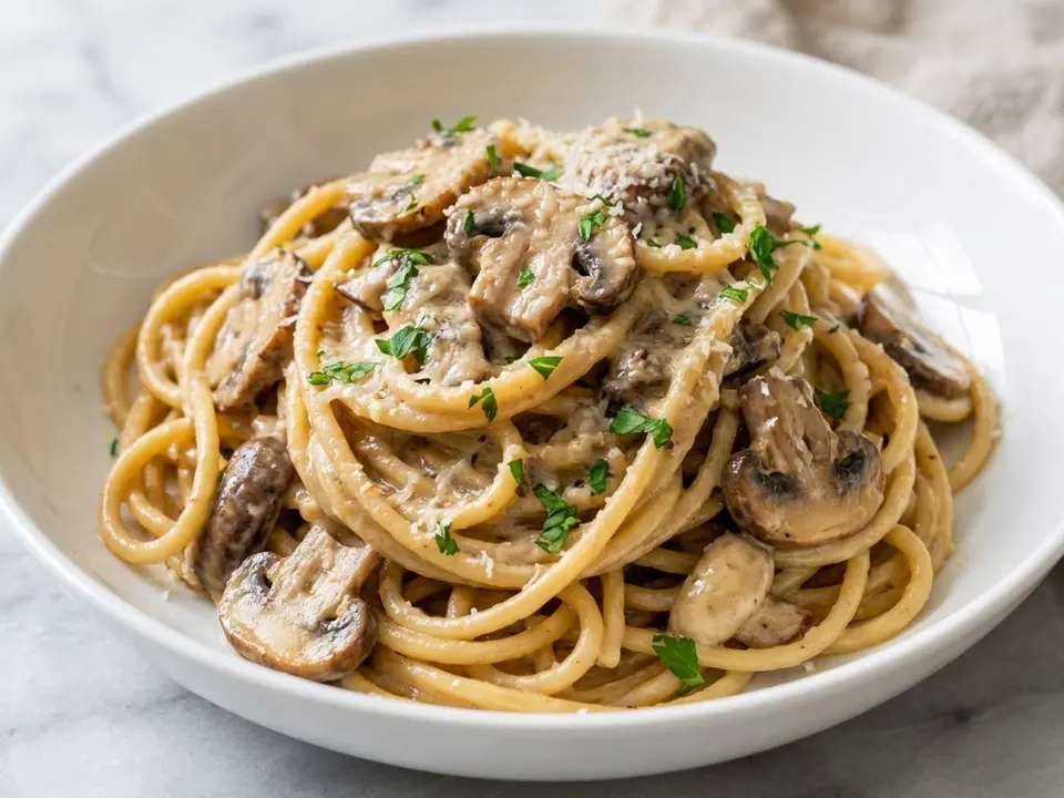 Creamy Mushroom Pasta