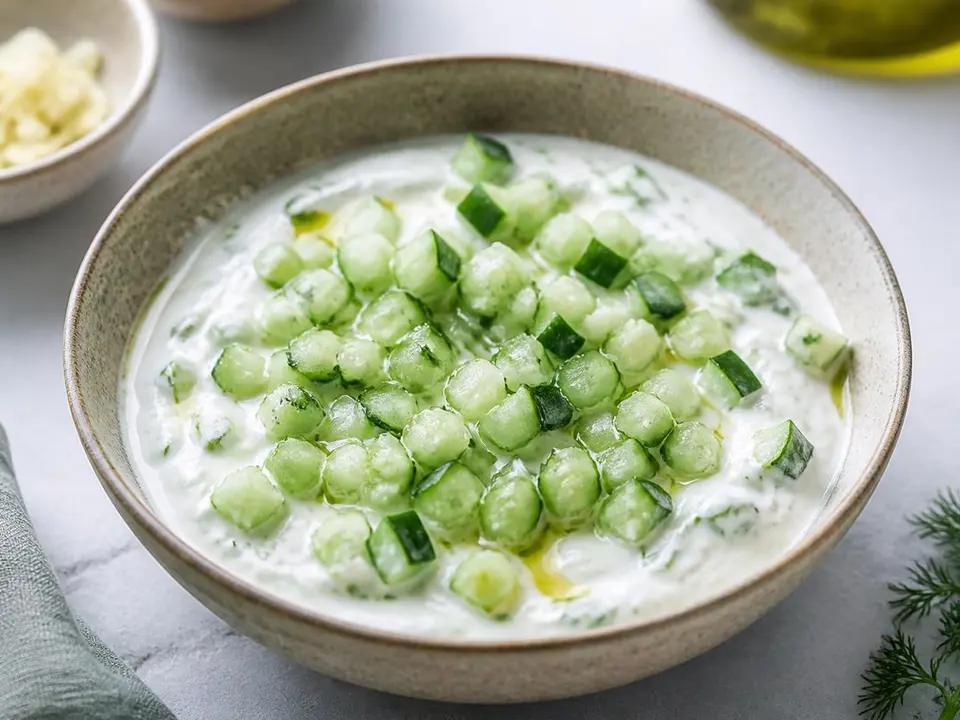 Cucumber Yogurt Bowl