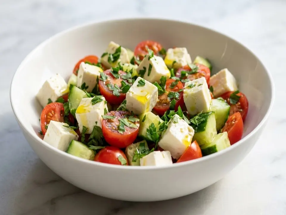 Feta Tomato Cucumber