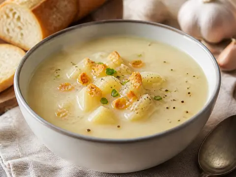 Garlic Potato Soup