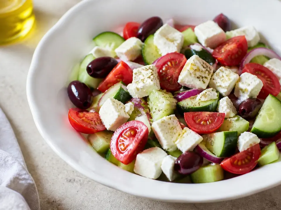 Greek Cucumber Salad