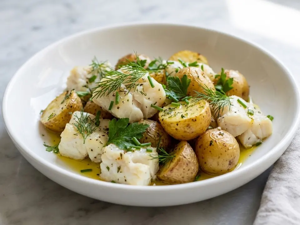 Herbed Fish Potato