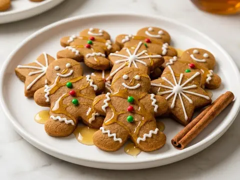 Honey Gingerbread Cookies