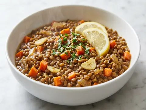 Lentil Carrot Cumin Skillet
