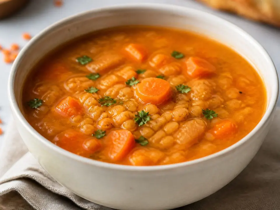 Lentil Carrot Soup