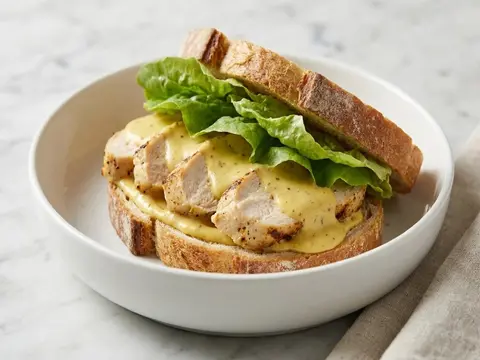 Mustard Chicken Sandwich