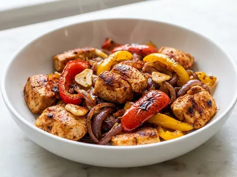 Paprika Chicken Pepper Skillet