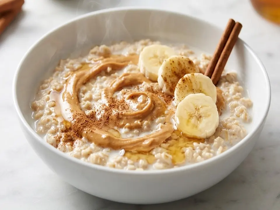 Peanut Butter Oat Bowl