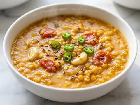Red Lentil Tomato Dal
