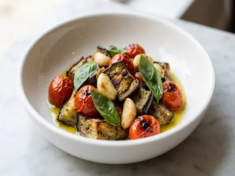 Roasted Eggplant Tomato