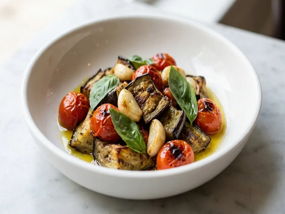 Roasted Eggplant Tomato