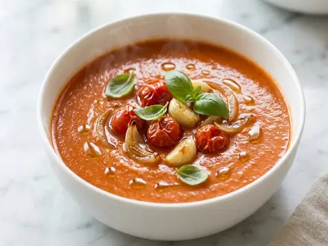Roasted Tomato Garlic Soup