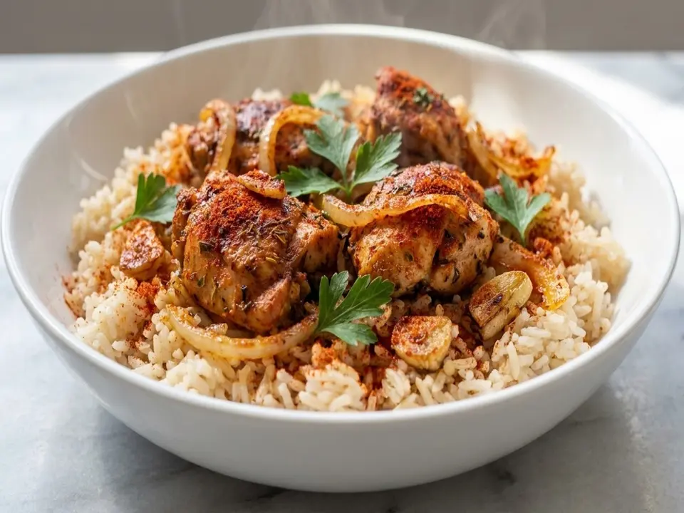 Paprika Chicken Rice Pot