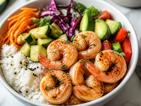 Shrimp Rice Bowl