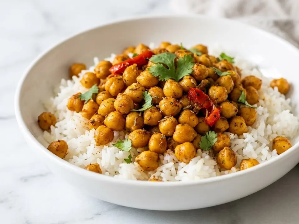 Spiced Chickpea Rice