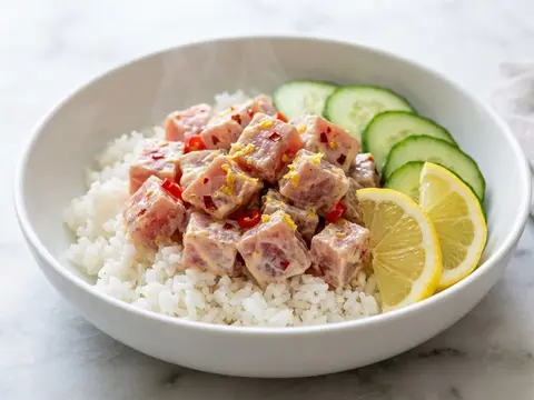 Spicy Tuna Rice Bowl