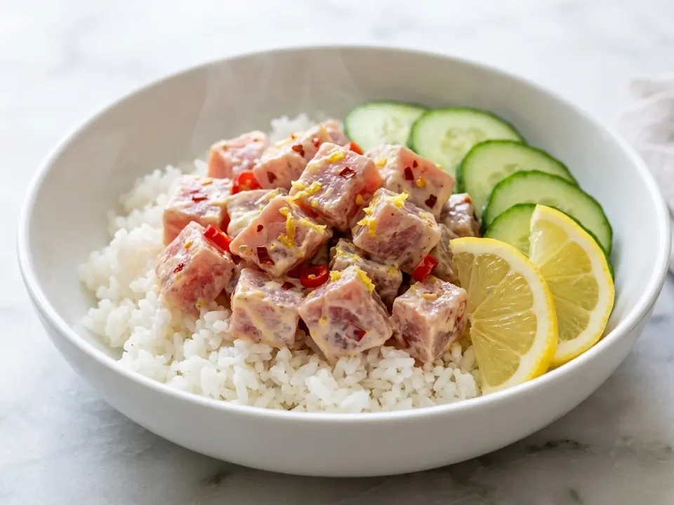 Spicy Tuna Rice Bowl