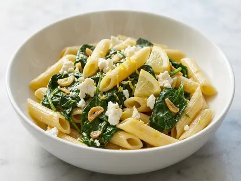 Spinach Feta Penne