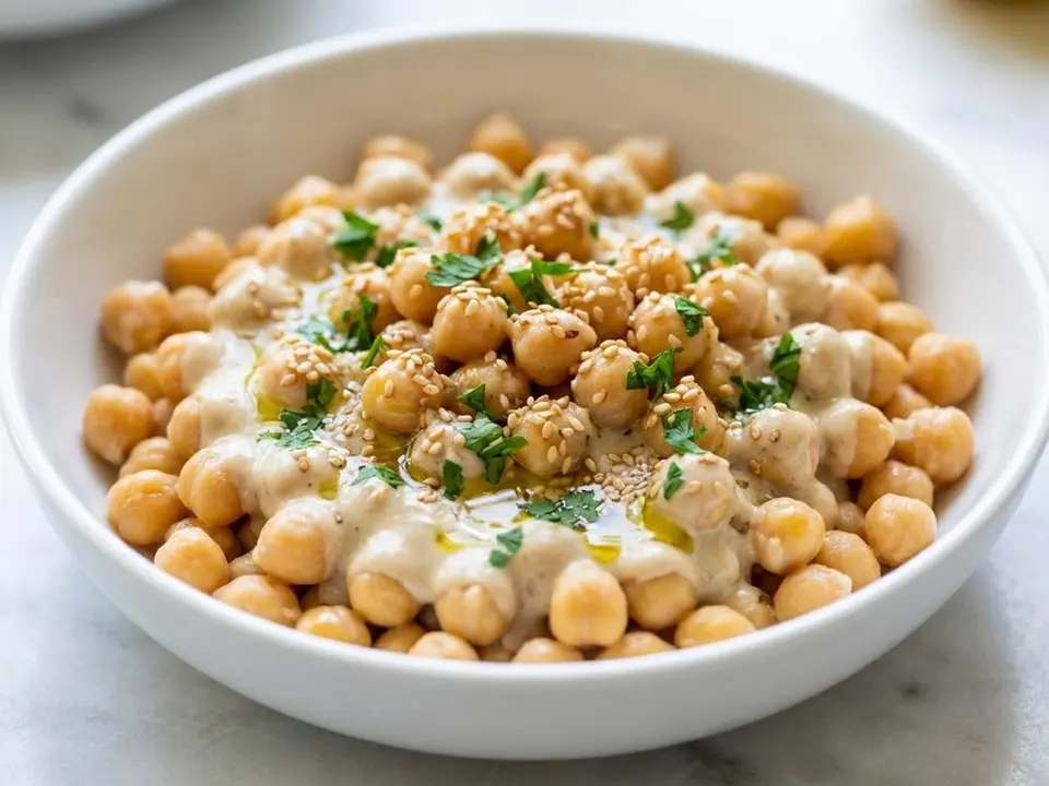Tahini Lemon Chickpea