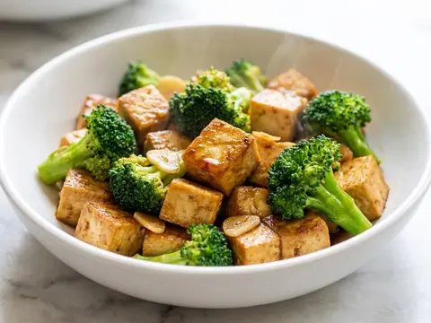 Tofu Broccoli Stir-Fry