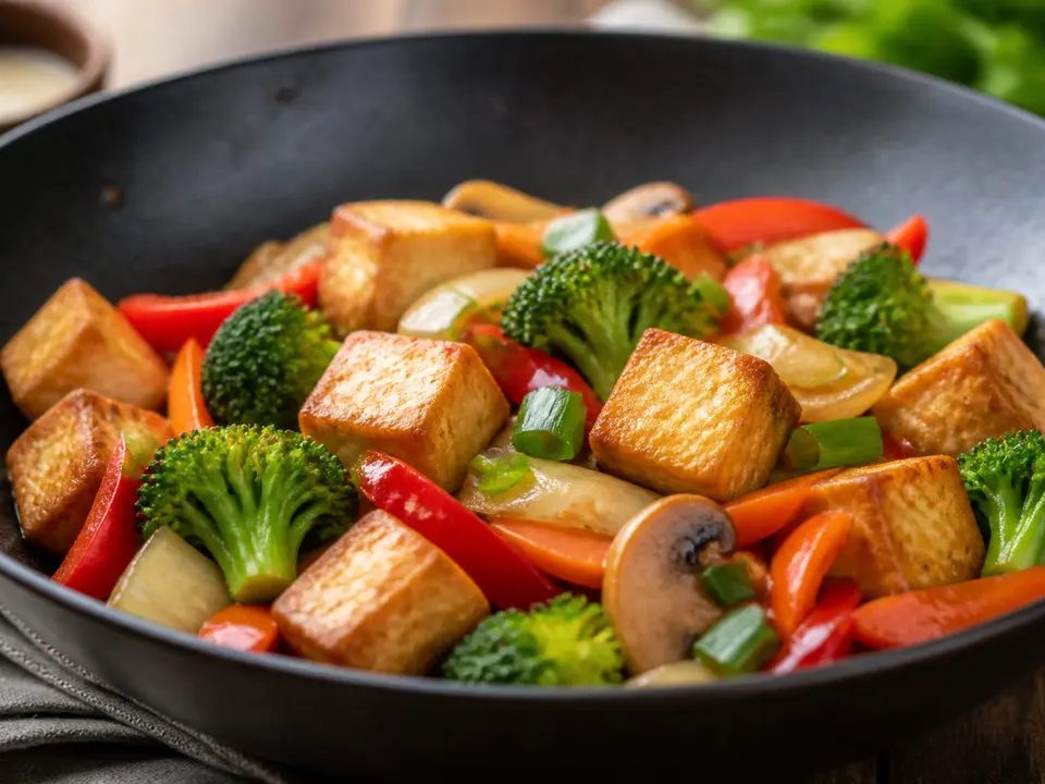 Tofu Veggie Stir Fry