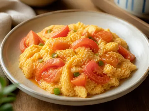 Tomato Egg Scramble