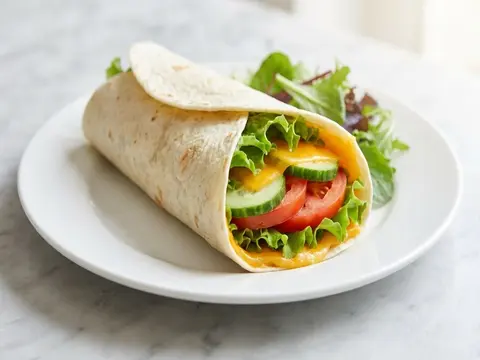 Tortilla Veggie Wrap