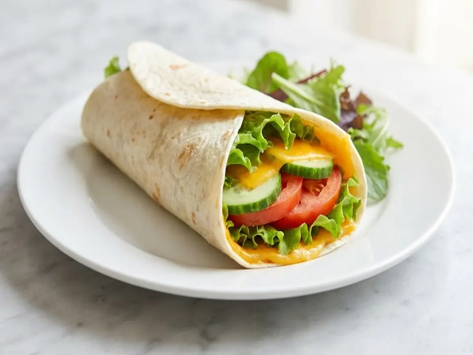 Tortilla Veggie Wrap