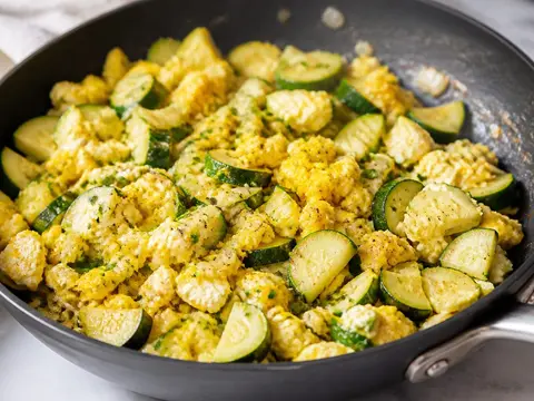 Zucchini Egg Scramble