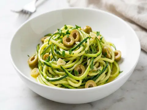 Zucchini Noodle Olive