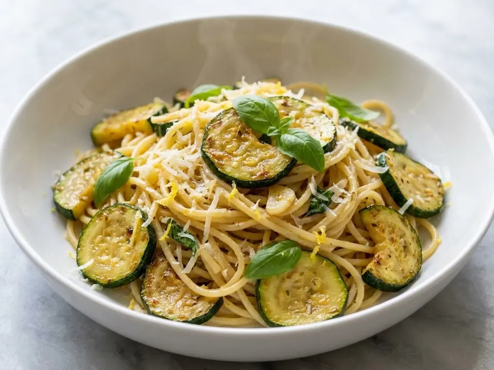 Zucchini Parmesan Pasta